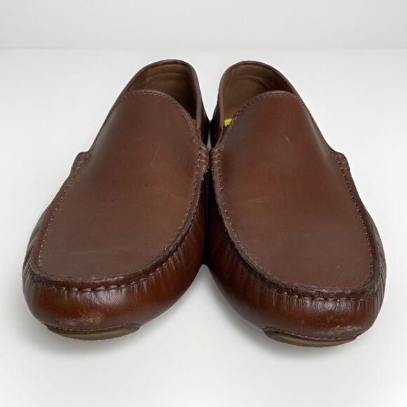 Cole Haan Grand+ Venetian Drivers Men\'s Size 9.5 Leather Loafers Brown *SCUFFED* main image 5